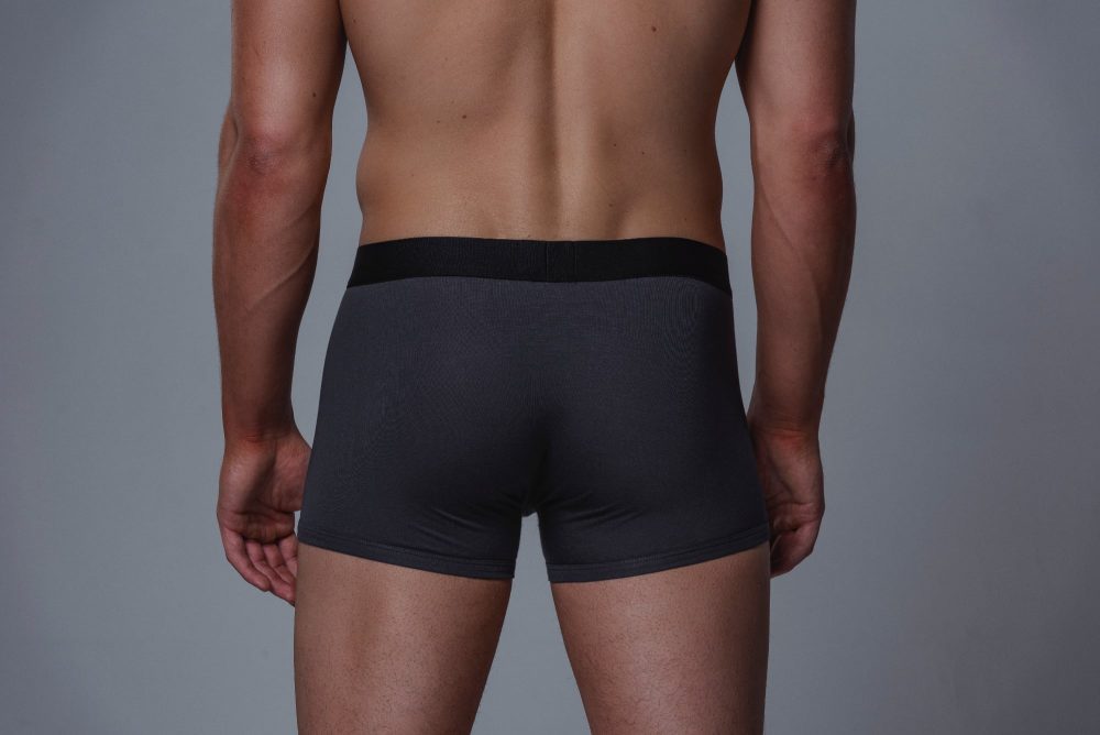 Package Men's Trunks in Grey Back