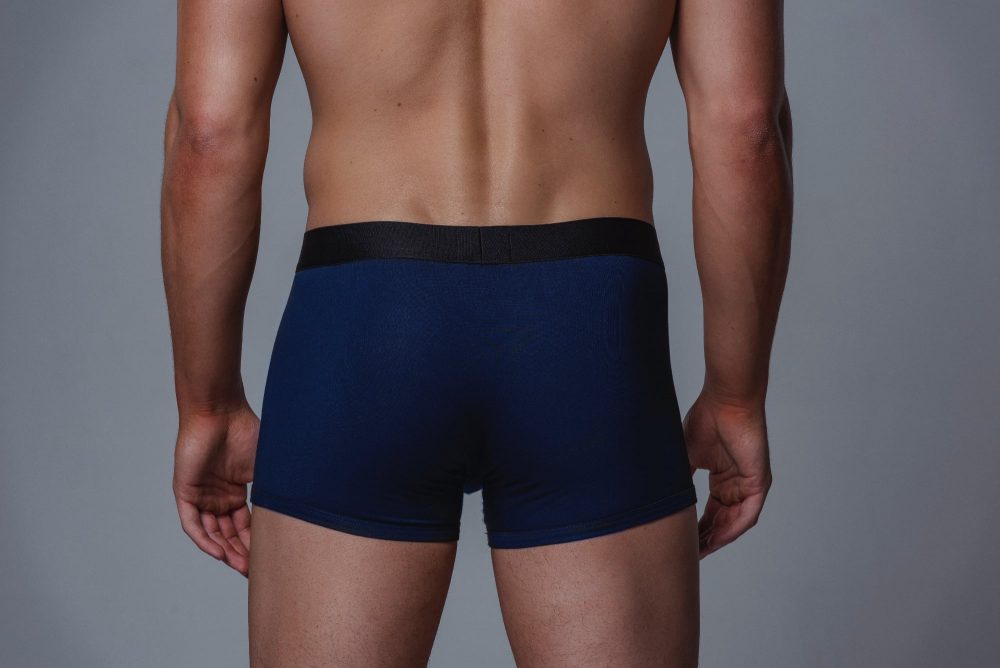 Package Men's Trunks in Navy Back